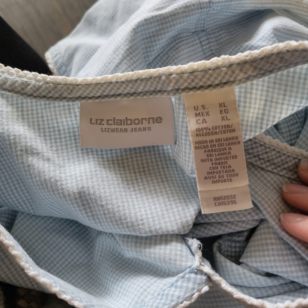 90s Liz Claiborne Cottagecore Tank - Picture 2 of 3